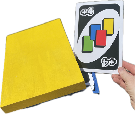 GIANT UNO PLAYING CARDS