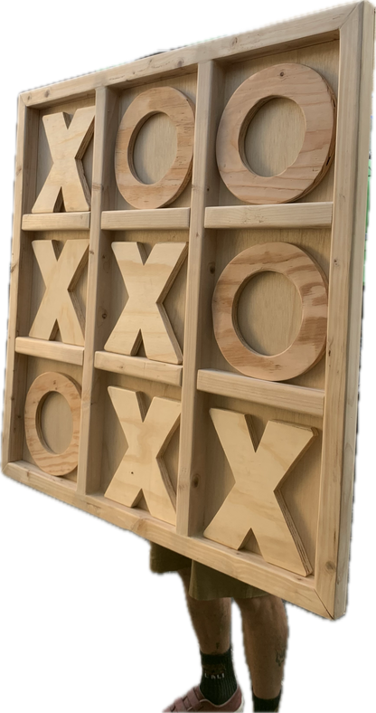 GIANT WALL MOUNT 3FT TIC TAC TOE BOARD GAME